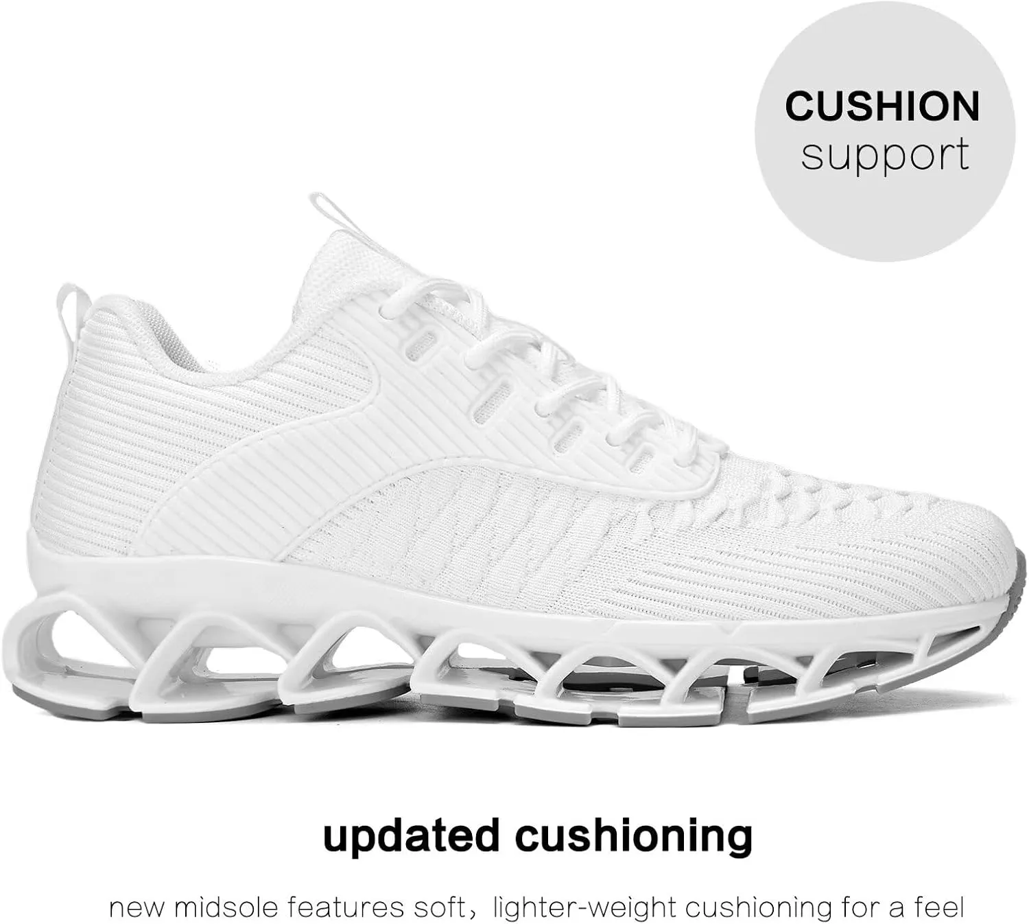 Women's Blade Running Shoes Ladies Fashion Sneakers Slip on Shoes Tennis Walking Athletic Shoes