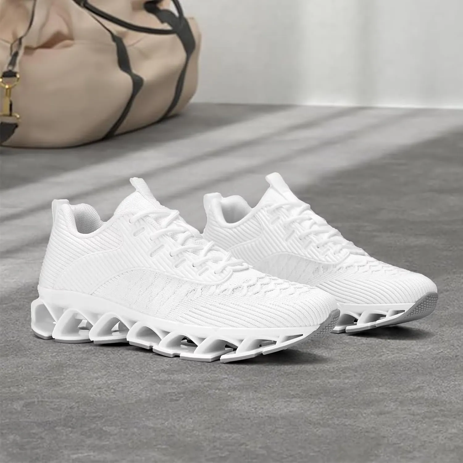 Women's Blade Running Shoes Ladies Fashion Sneakers Slip on Shoes Tennis Walking Athletic Shoes