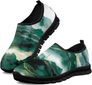 Womens Casual Sneakers Art Themed Slip On Walking Shoes for Women