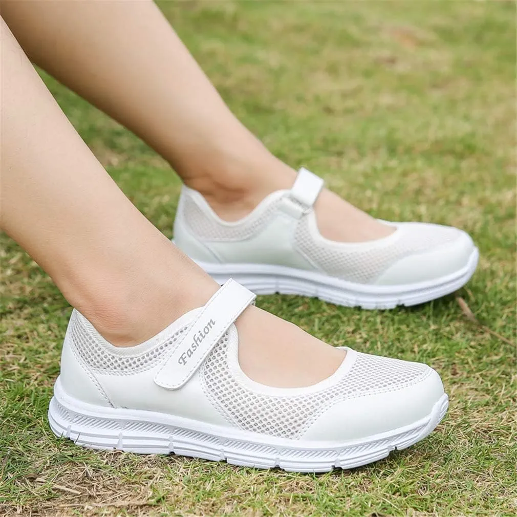Women's Casual Walking Sneakers Lightweight Breathable Flat Mary Jane Shoes