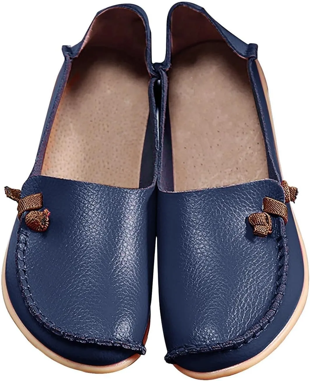 Womens Dress Shoes Fashion Sneakers for Women 2024 Mens Loafers Casual Slip On Casual Round Head Christmas Dress Shoes for Women Comfort Cute Casual Slip On Lightweight