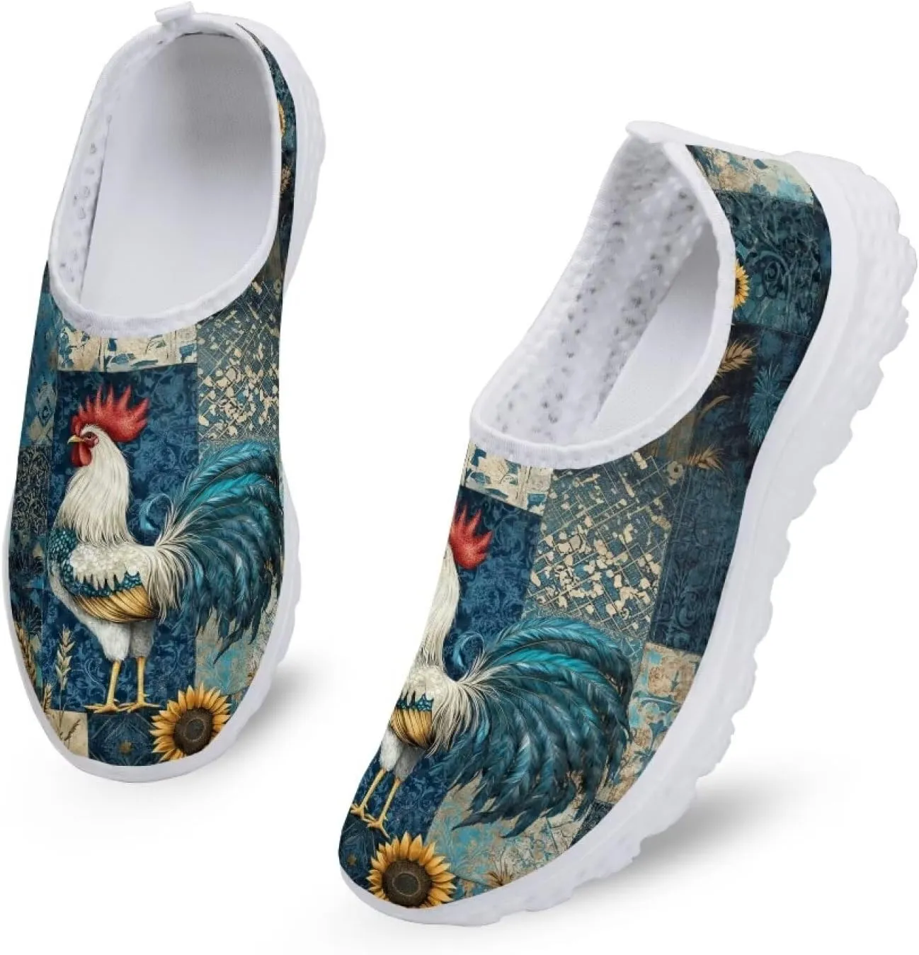 Womens Fashion Sneakers Slip On Shoes Tennis Sneaker Road Running Shoe Size 5.5-11.5