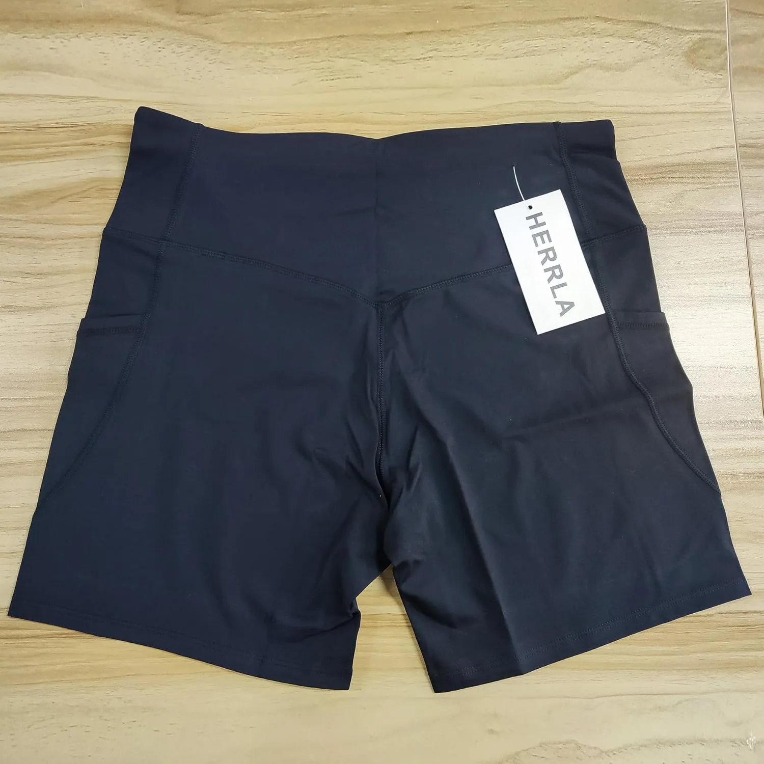 Womens High Waisted Biker Shorts with Pockets for Athletic Yoga Gym Running Workout Summer