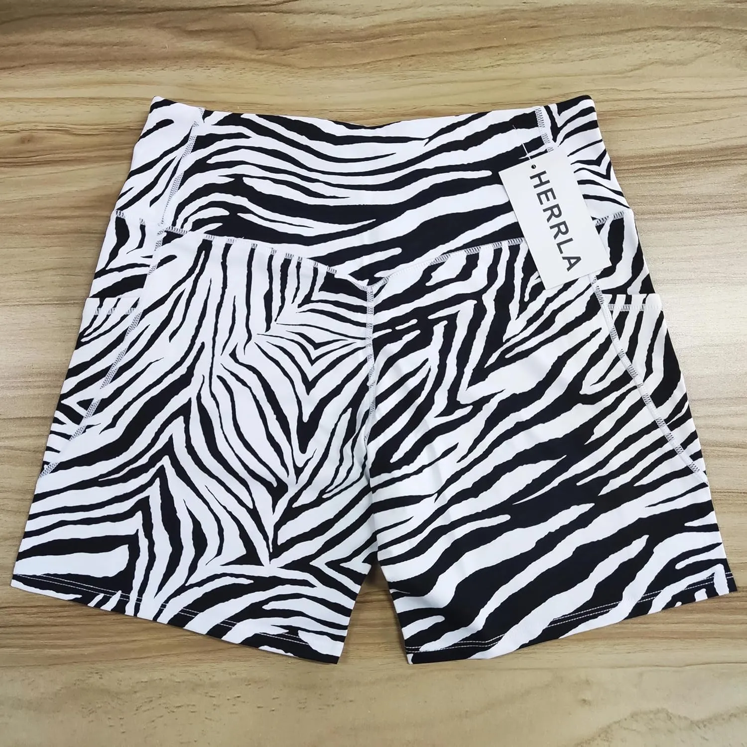 Womens High Waisted Biker Shorts with Pockets for Athletic Yoga Gym Running Workout Summer