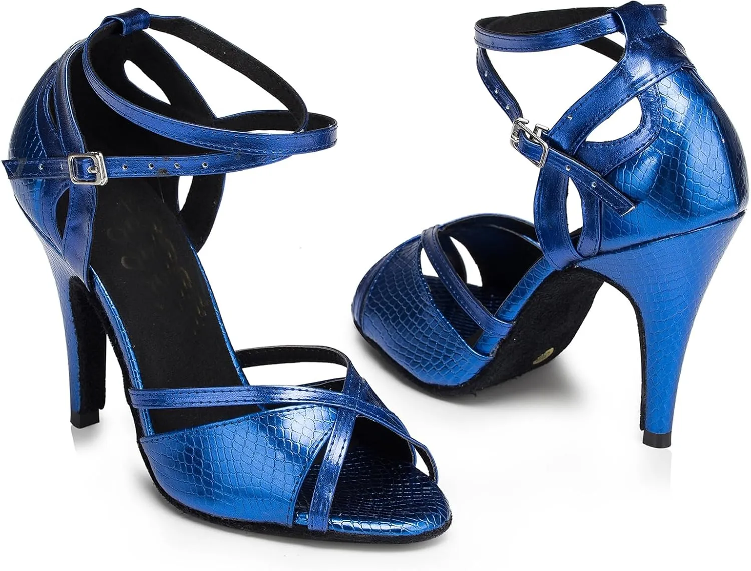 Womens Latin Salsa Ballroom Dancing Shoes Strappy Wedding Prom Sandals