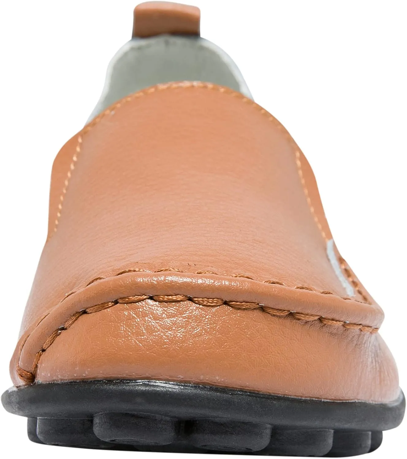Women's Leather Loafers Comfortable Flat Shoes