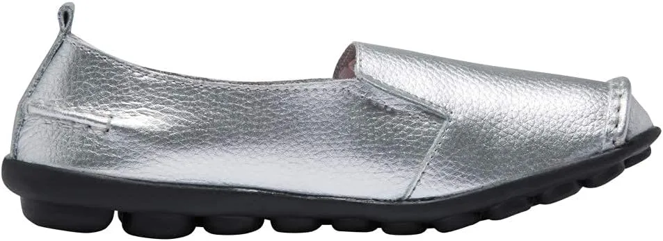 Women's Leather Loafers Comfortable Flat Shoes