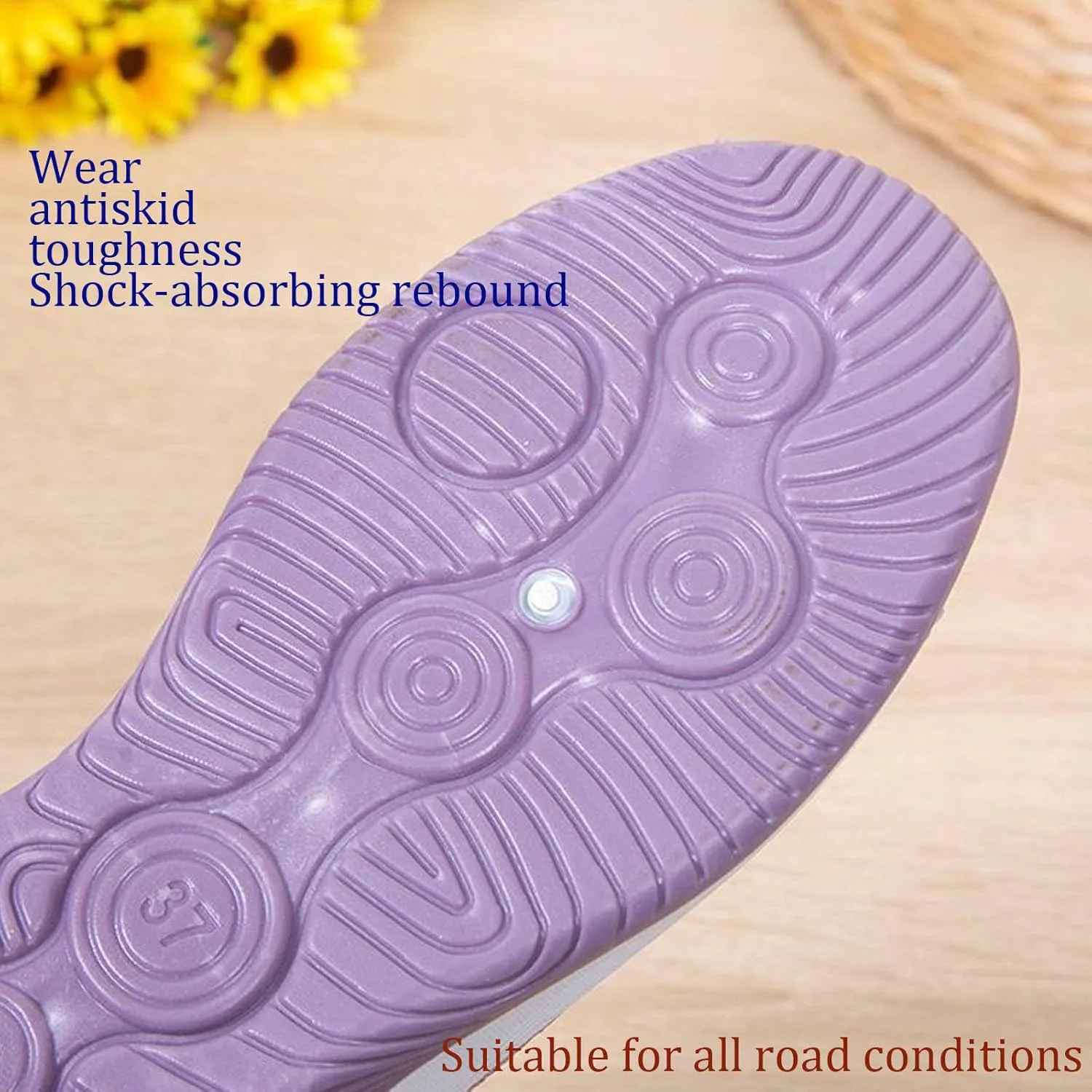 Women's Orthopedic Walking Shoes - Lightweight, Loose Fit, Breathable, Soft Soled, Wide & Bulky
