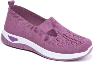Women's Orthopedic Walking Shoes - Lightweight, Loose Fit, Breathable, Soft Soled, Wide & Bulky