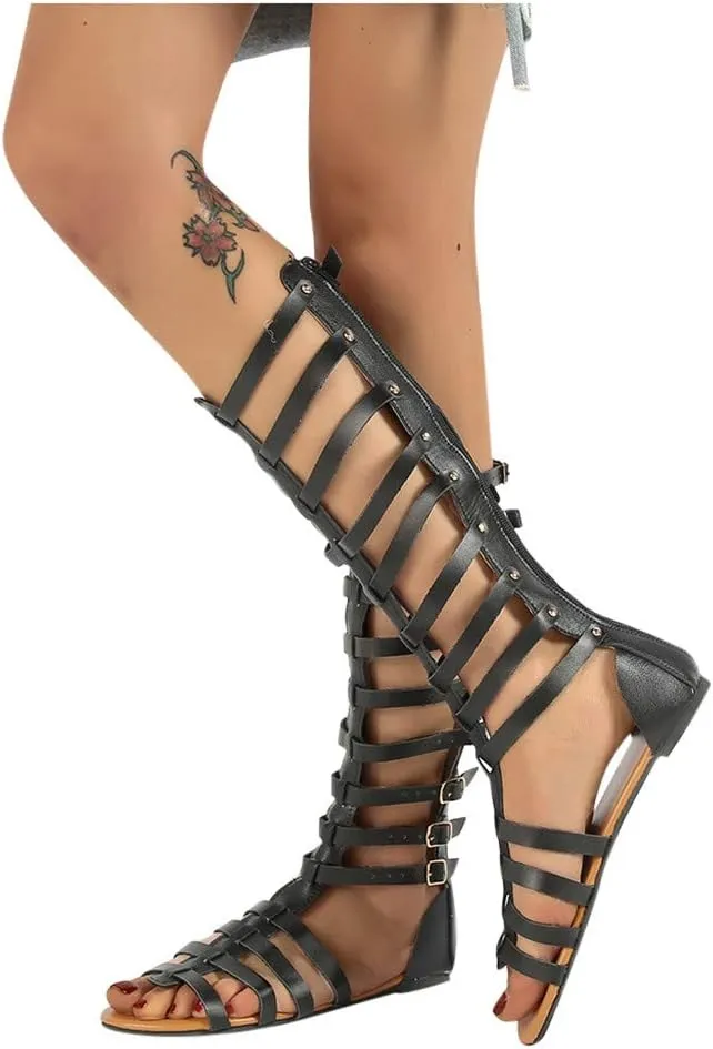 Women's Rhinestone Butterfly Non-Slip Breathable Platform Sandals