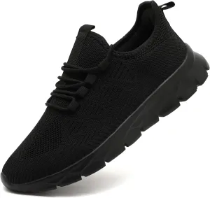 Womens Running Shoes Tennis Slip on Sneakers Breathable Athletic Lightweight Gym Sports Workout Walking Shoes