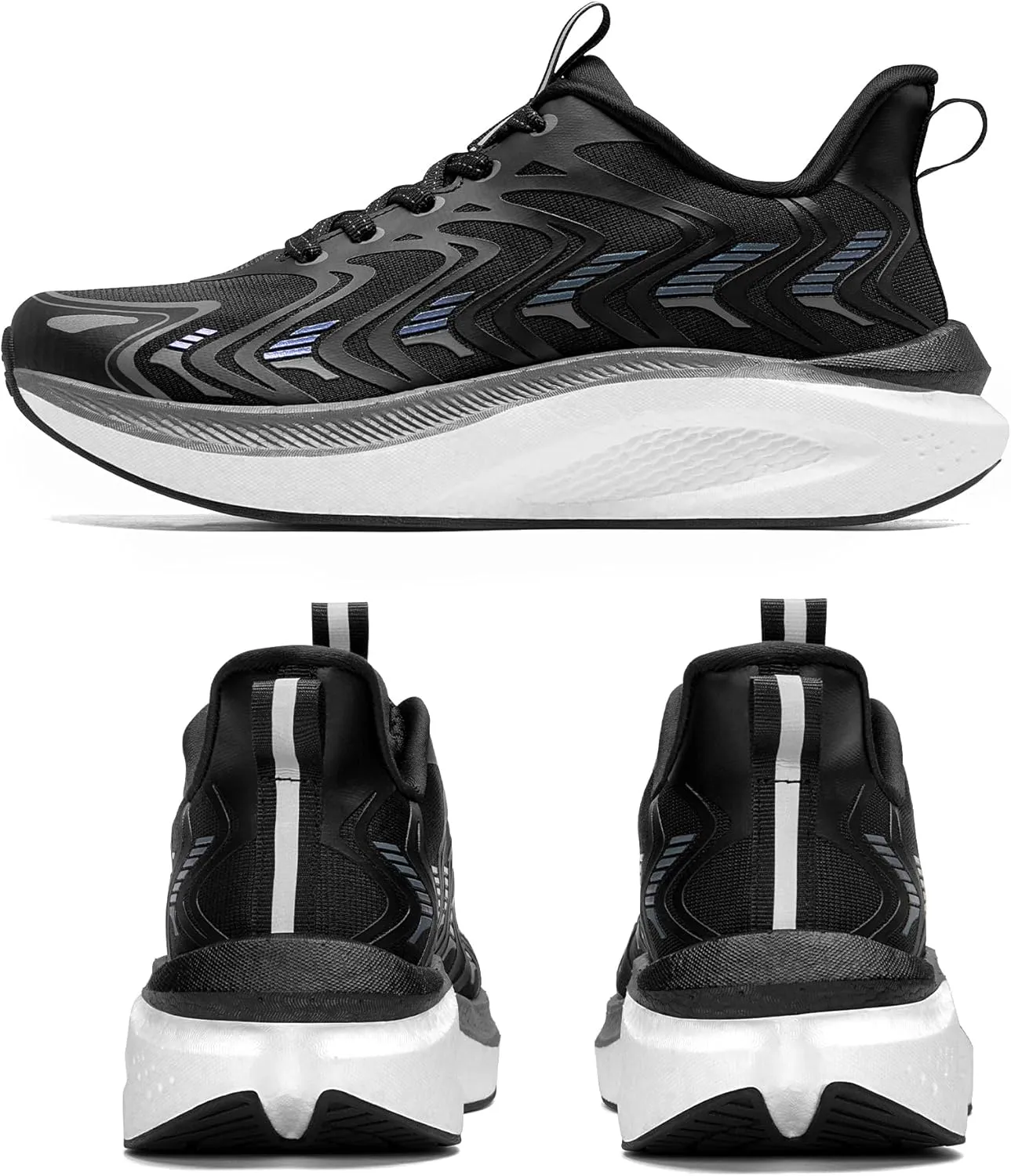 Women's Running Walking Tennis Shoes Comfortable Non-Slip FlyLife Breathable Athletic Workout Gym Cross Trainer Sports Sneakers