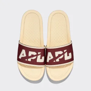 Women's Savings-packed Slide Big / Logo / Priority shipping Burgundy TechLoom Salt Vanilla Sea