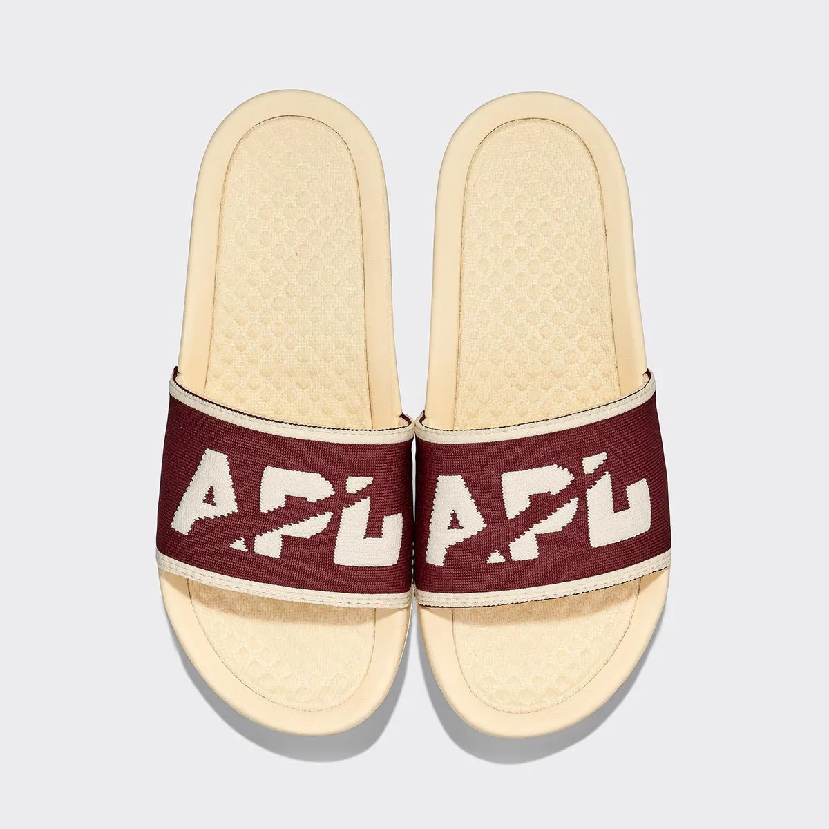 Women's Savings-packed Slide Big / Logo / Priority shipping Burgundy TechLoom Salt Vanilla Sea