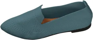 Women's Slip On Ballet 女式平底鞋 Low Top Pointed Toe Loafers Breathable Solid Shoes Comfortable Walking Loafers N 7