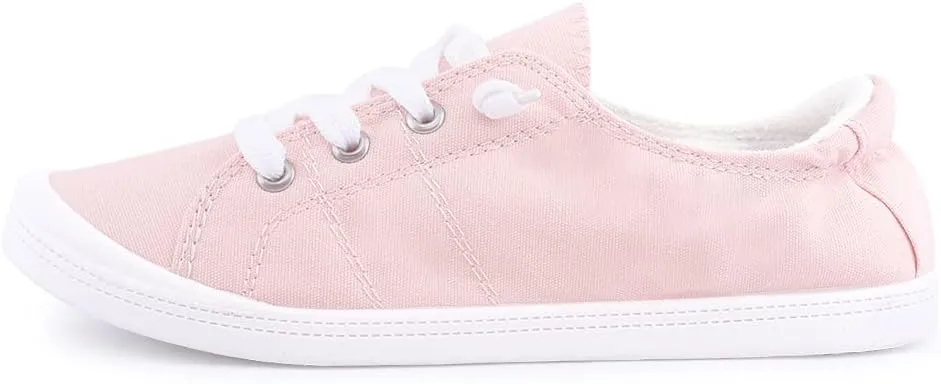 Women's Slip On Canvas Sneaker Low Top Casual Walking Shoes Classic Comfort Flat Fashion Sneakers
