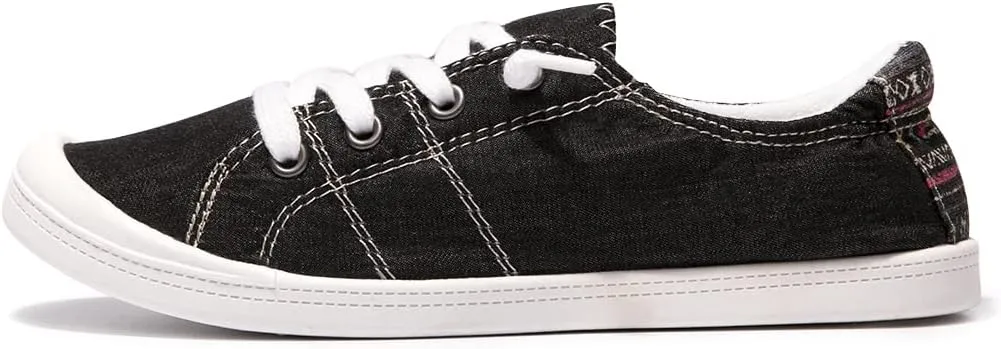 Women's Slip On Canvas Sneaker Low Top Casual Walking Shoes Classic Comfort Flat Fashion Sneakers
