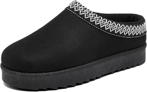 Women's Slippers Platform Mini Boots Anti-Slip Boot For Outdoor Short Ankle Boot Fur Fleece Lined Sneakers House slippers
