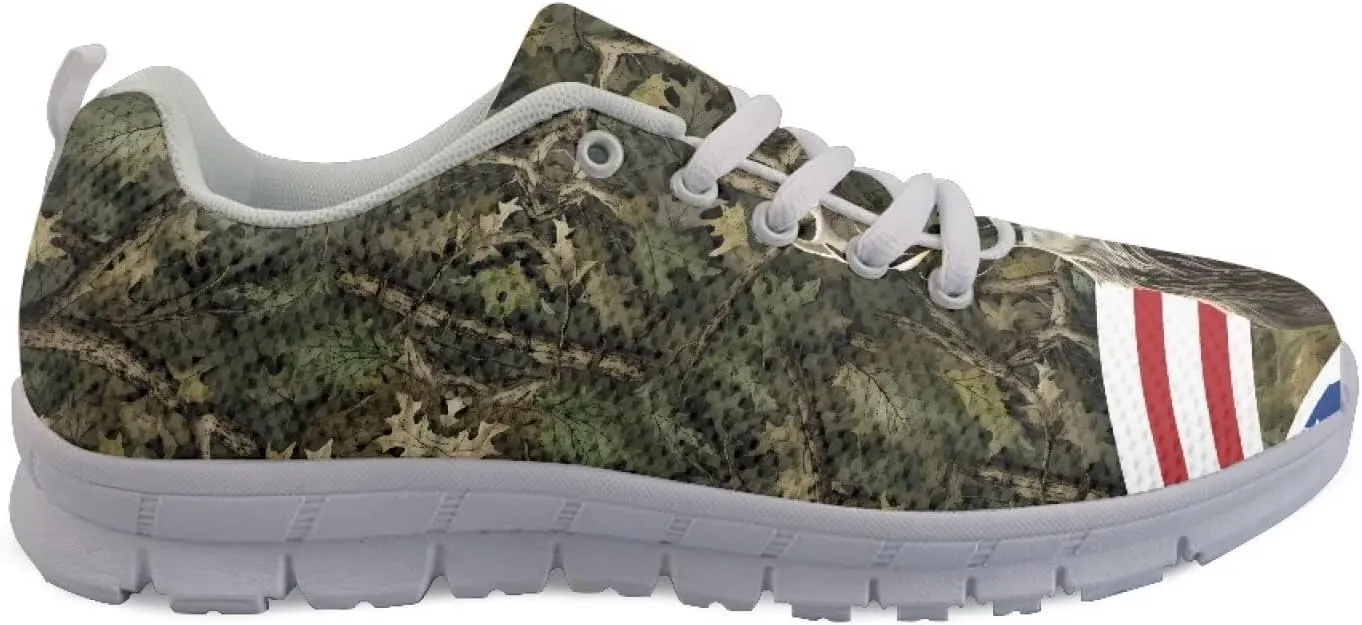 Women's Sneakers Mesh Lace Up Running Shoes Size 5-11 Lightweight Walking Athletic Shoes