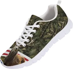 Women's Sneakers Mesh Lace Up Running Shoes Size 5-11 Lightweight Walking Athletic Shoes