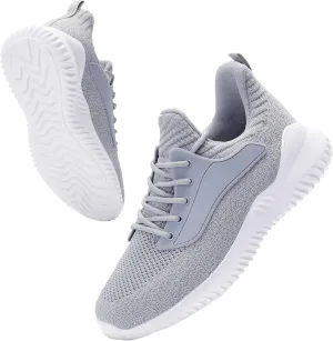 Womens Tennis Shoes Walking Sneakers - Memory Foam Running Slip On Gym Athletic Workout Nursing Comfort Work Shoe Lightweight