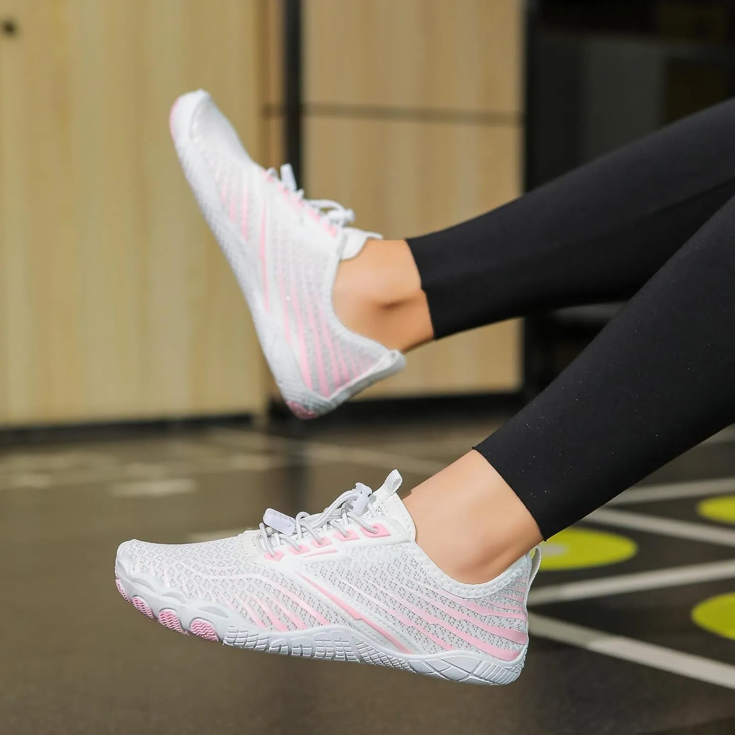 Womens Walking Shoes Non Slip Running Fashion Athletic Sneakers Breathable Lightweight Fashion Shoes Work Gym Tennis Athletic Sports Comfort Shoe Orthopedic Summer Mesh Sneakers
