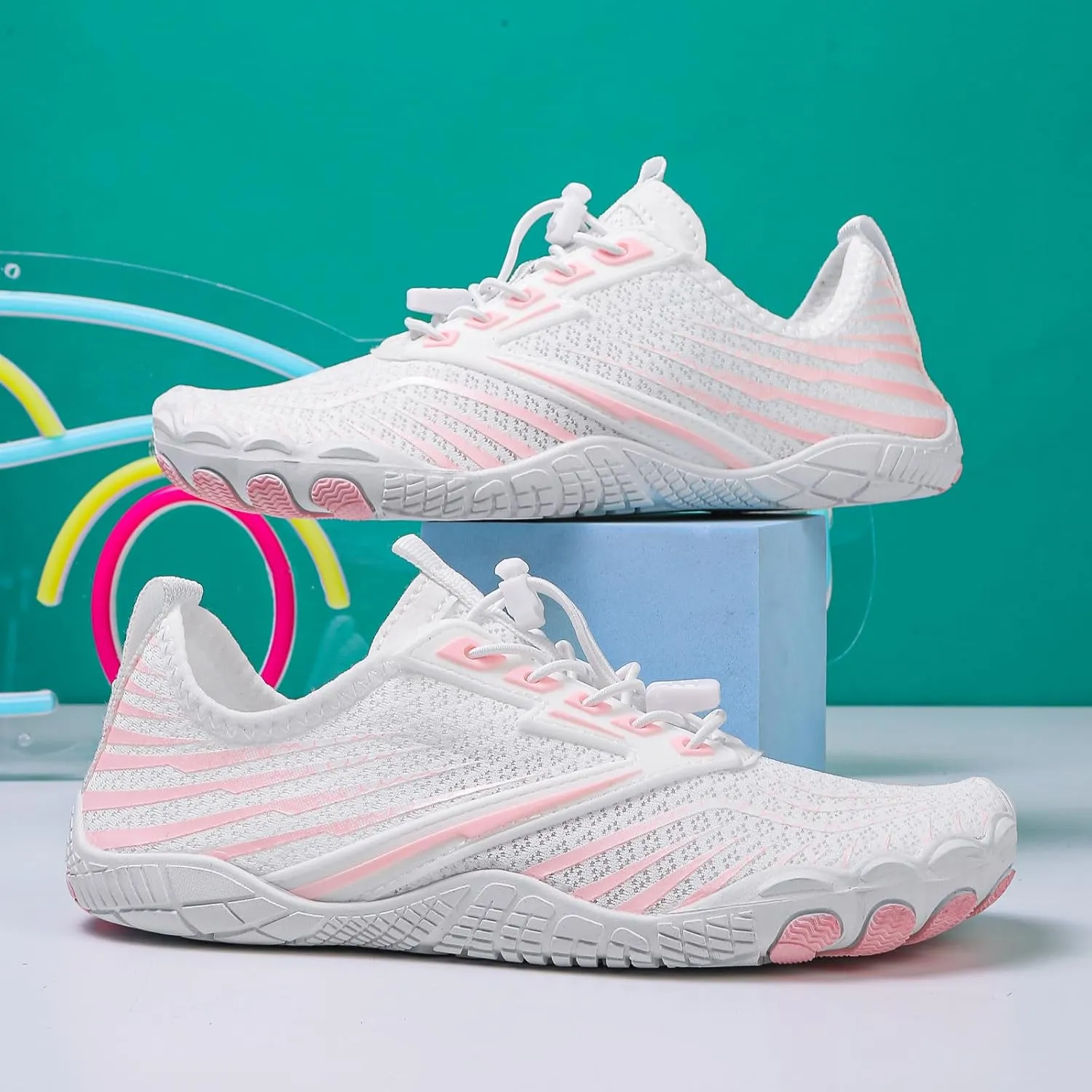 Womens Walking Shoes Non Slip Running Fashion Athletic Sneakers Breathable Lightweight Fashion Shoes Work Gym Tennis Athletic Sports Comfort Shoe Orthopedic Summer Mesh Sneakers