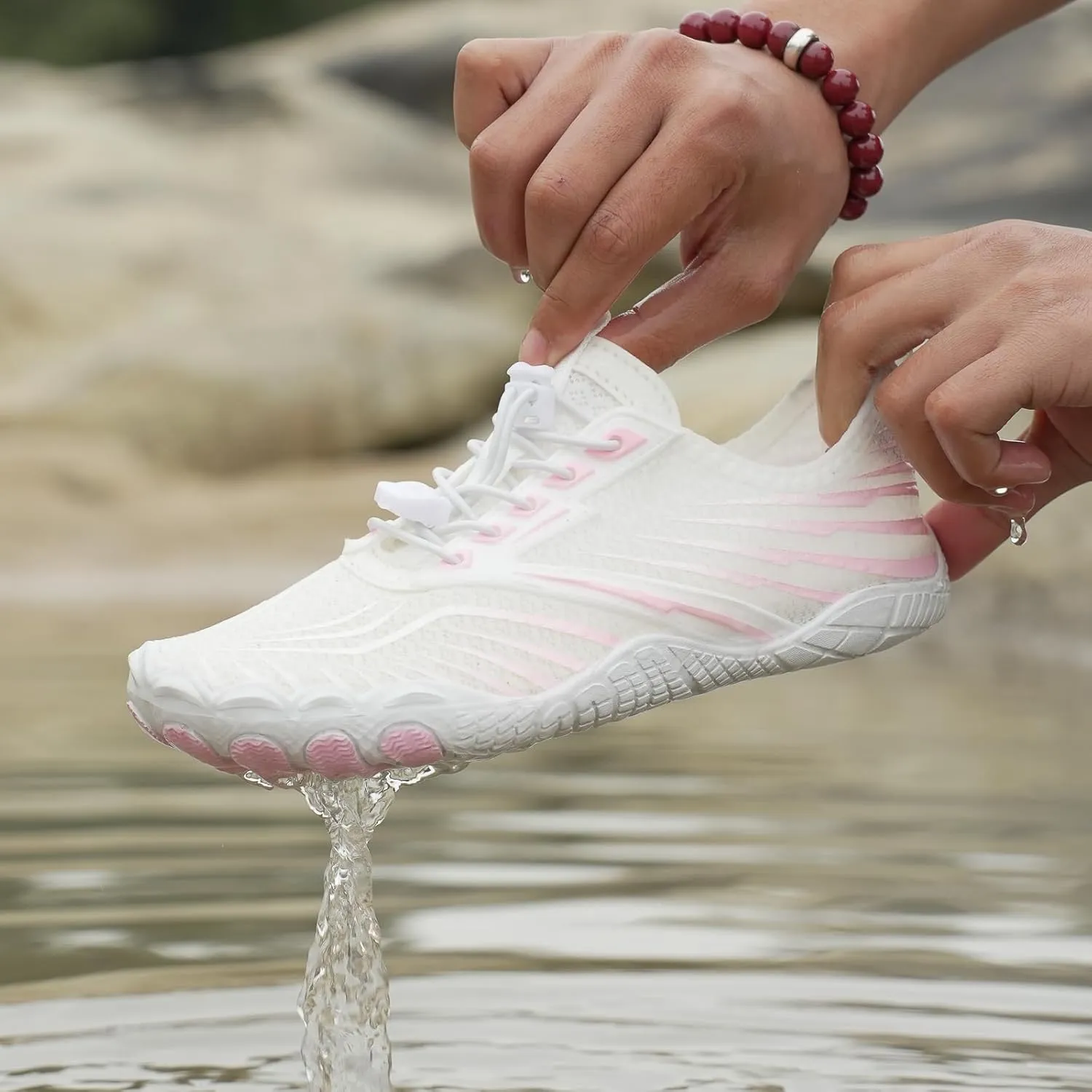 Womens Walking Shoes Non Slip Running Fashion Athletic Sneakers Breathable Lightweight Fashion Shoes Work Gym Tennis Athletic Sports Comfort Shoe Orthopedic Summer Mesh Sneakers