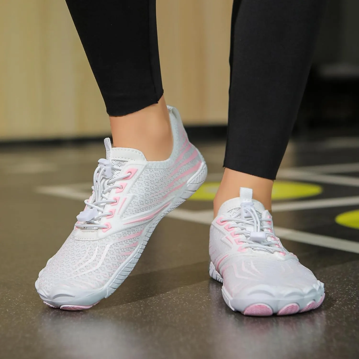 Womens Walking Shoes Non Slip Running Fashion Athletic Sneakers Breathable Lightweight Fashion Shoes Work Gym Tennis Athletic Sports Comfort Shoe Orthopedic Summer Mesh Sneakers