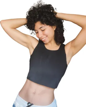 Wonababi Chest Binder Corsets, Flat Pro Trans Binder with Both Side Zipper