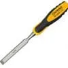Worksite Flat Plate Chisell 3/4 inches (19MM) Heavy Duty Flat Chisel for Wood working, Carving. Chisel blade is made of CrV steel. Anti-slip two-component ergonomic handle WT3050