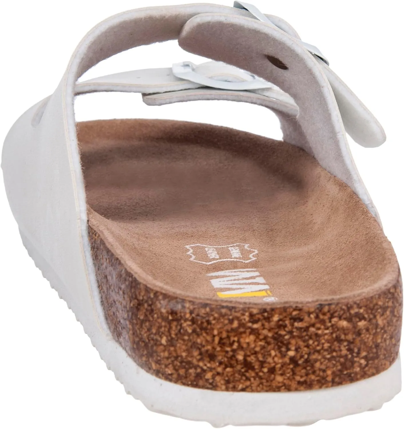 WTW Women's Comfortable Cork Footbed Sandals Memory Foam Summer Slide Sandals for Women Casual Beach Vacation Outdoor Walking