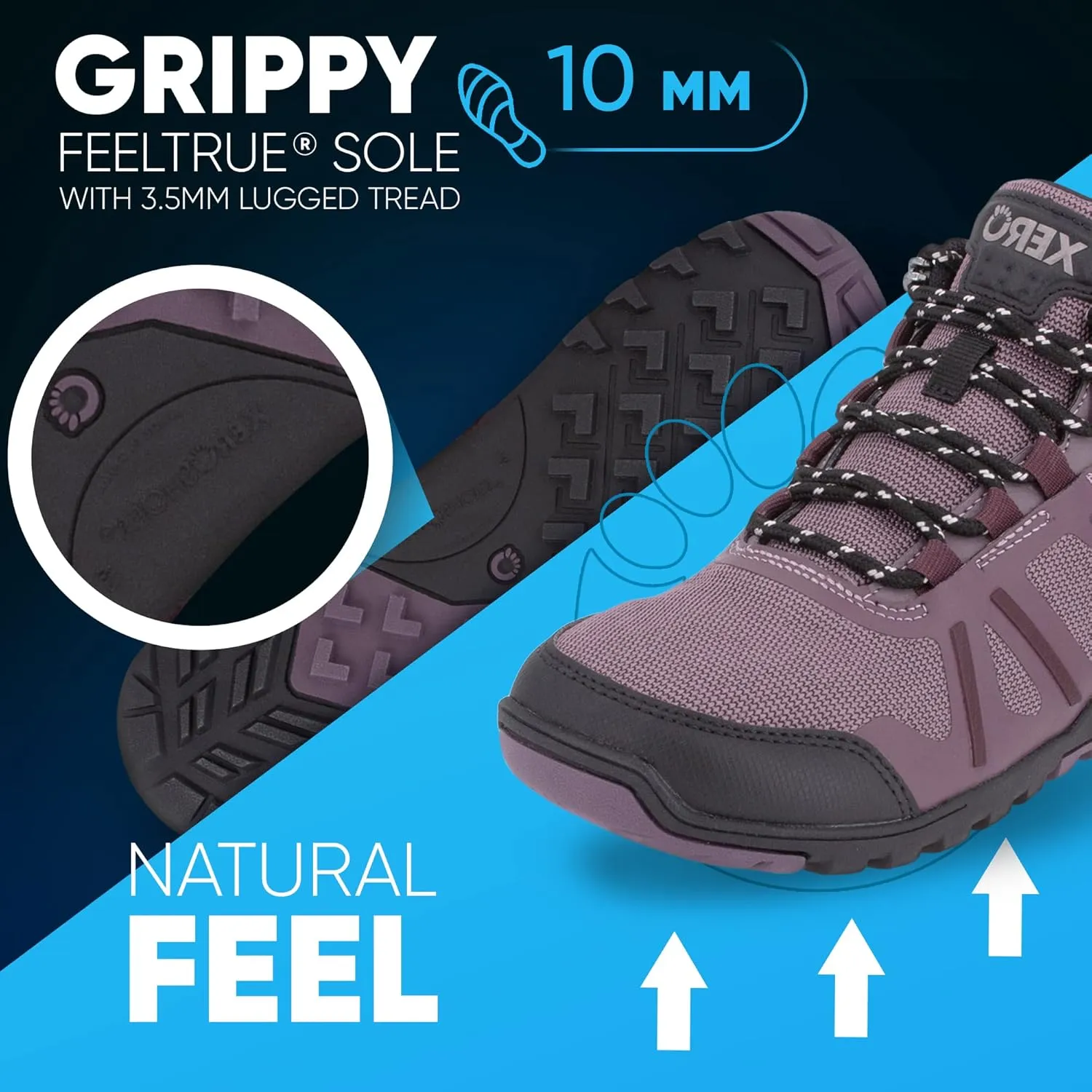 Xero Shoes Women's Daylite Barefoot Hiking Boot