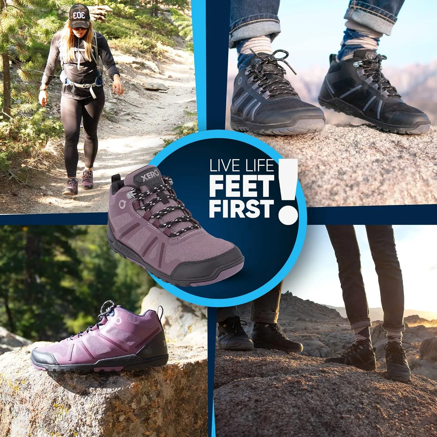Xero Shoes Women's Daylite Barefoot Hiking Boot