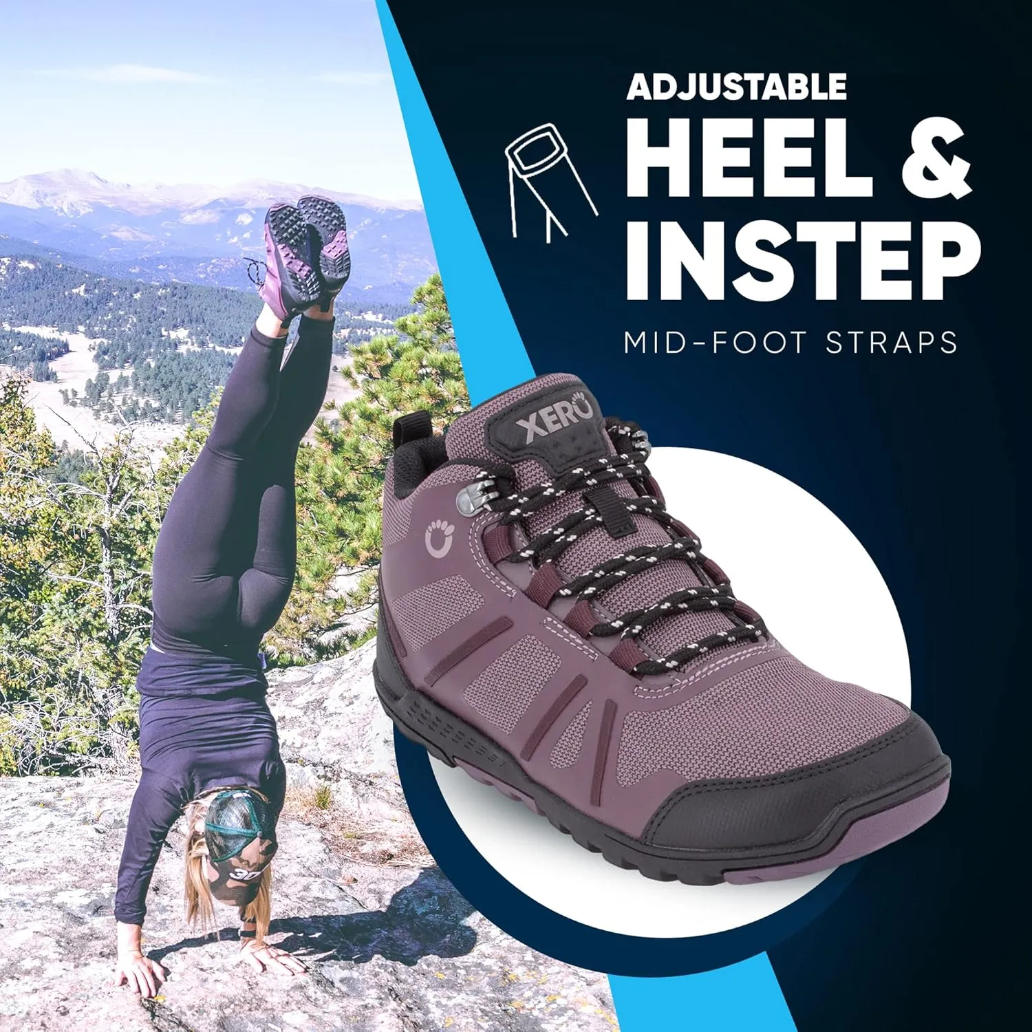Xero Shoes Women's Daylite Barefoot Hiking Boot