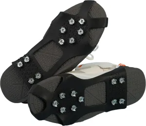 XL Size 10 Tooth Non Slip Crampons Enhanced Ice Grip and Durability for Outdoor Adventures, Ice Cleats Ice Cleats for Shoes and Boots Shoe, Ice & Snow Grips, Crampons for Shoes, Shoe Spikes for Snow