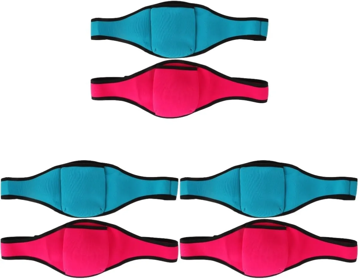 YARNOW 3sets 2pcs Adjustable Mic Belt Bag for Fitness Instructors Comfortable Microphone Carrier Pouch for Dance Classes Group Workouts Stabilizes Microphone 2pcs*3