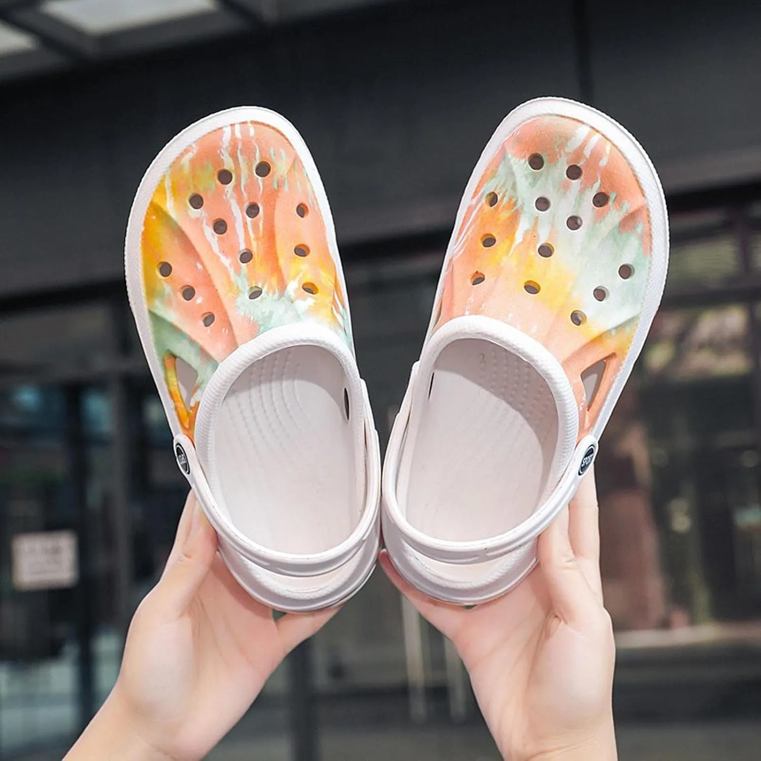 YUKTOPA Womens Clogs Shoes Unisex Summer Garden Clogs Shoes Non-Slip Quick Drying Sandals Casual Slippers