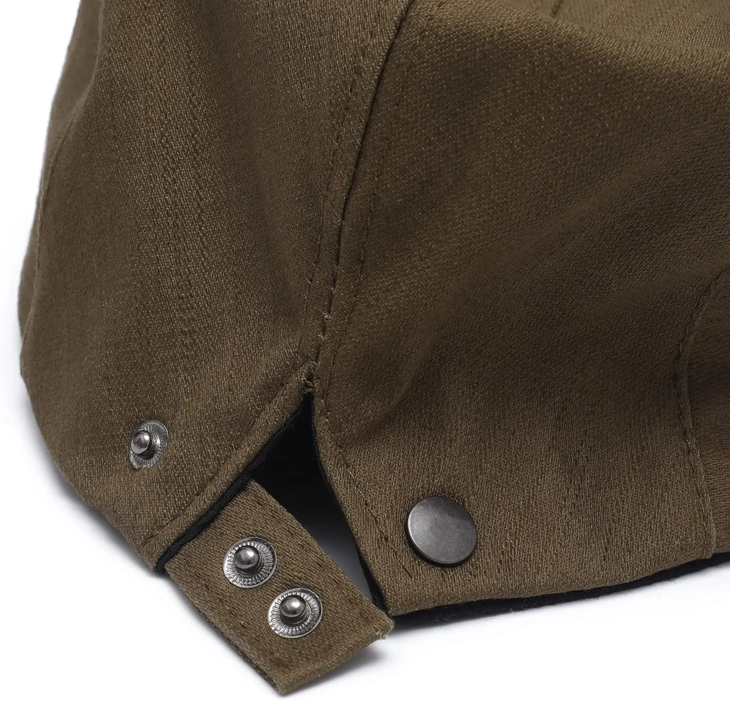 ZLYC Men Cotton Flat Cap Summer Scally Ivy Gatsby Newsboy Beret Driver Cabbie Hunting Hat