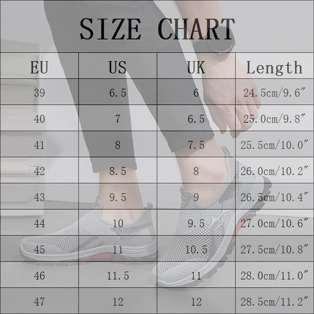 Zureto Jarv Cooling Comfort Sneaker, Men Soft Bottom Comfy Casual Anti-Slip Slip On Summer, Breathable Walking Mesh Shoes for Men